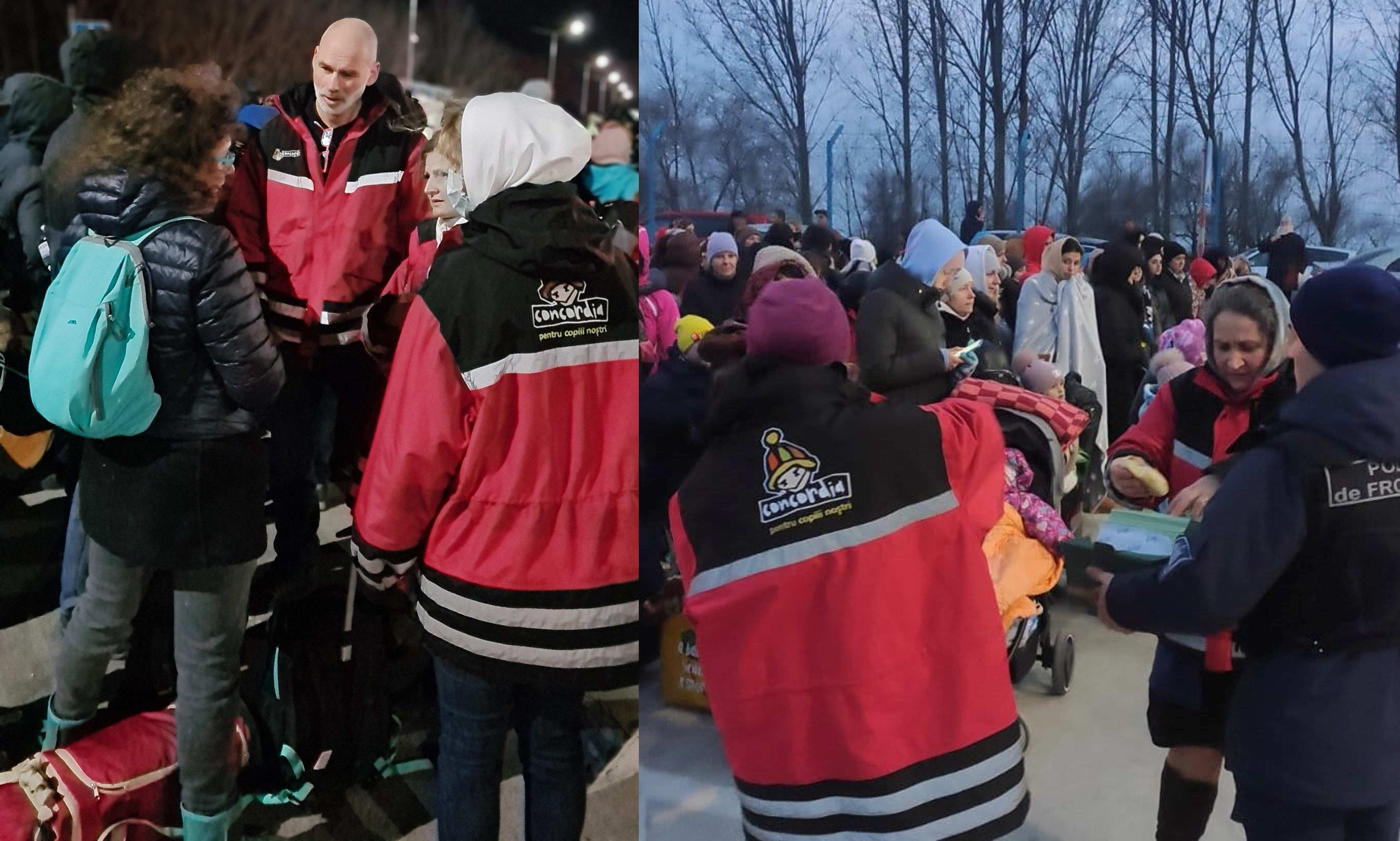 Die Mitarbeitenden von CONCORDIA verteilen Hilfsgüter (Quelle: Benjamin Kaufmann für CONCORDIA Sozialprojekte) Die Mitarbeitenden von CONCORDIA verteilen Hilfsgüter (Quelle: Benjamin Kaufmann für CONCORDIA Sozialprojekte)